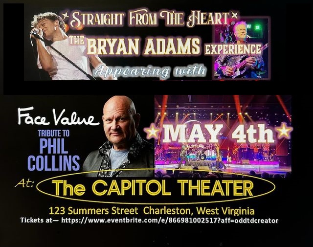 Face Value: A Tribute to Phil Collins & Genesis with Straight From The Heart the Bryan Adams Experience